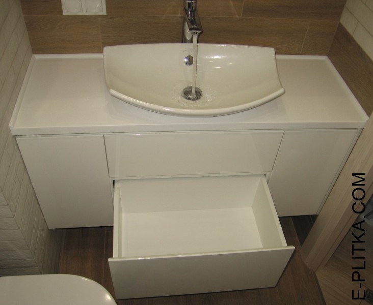 Мебель для ванны под столешницу