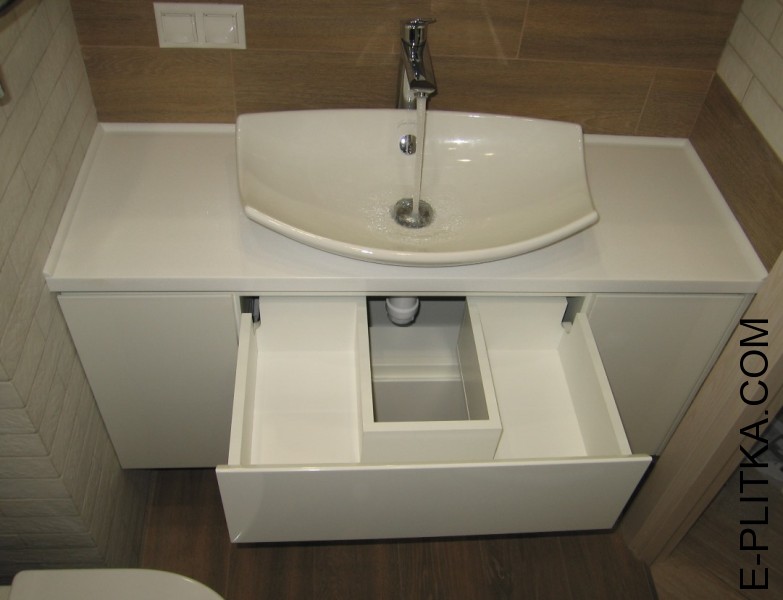 Мебель для ванны под столешницу