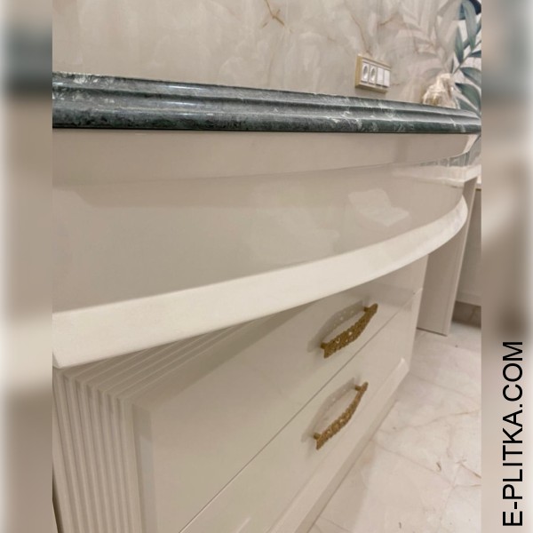 Меблі для ванни зі стільницею з каменю