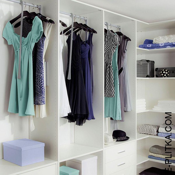 Гардероб из ЛДСП EGGER (светлый)