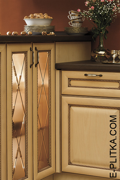 Кухня «Парма» цвета слоновая кость