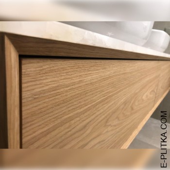 Шпоновані меблі під дві чаші-раковини