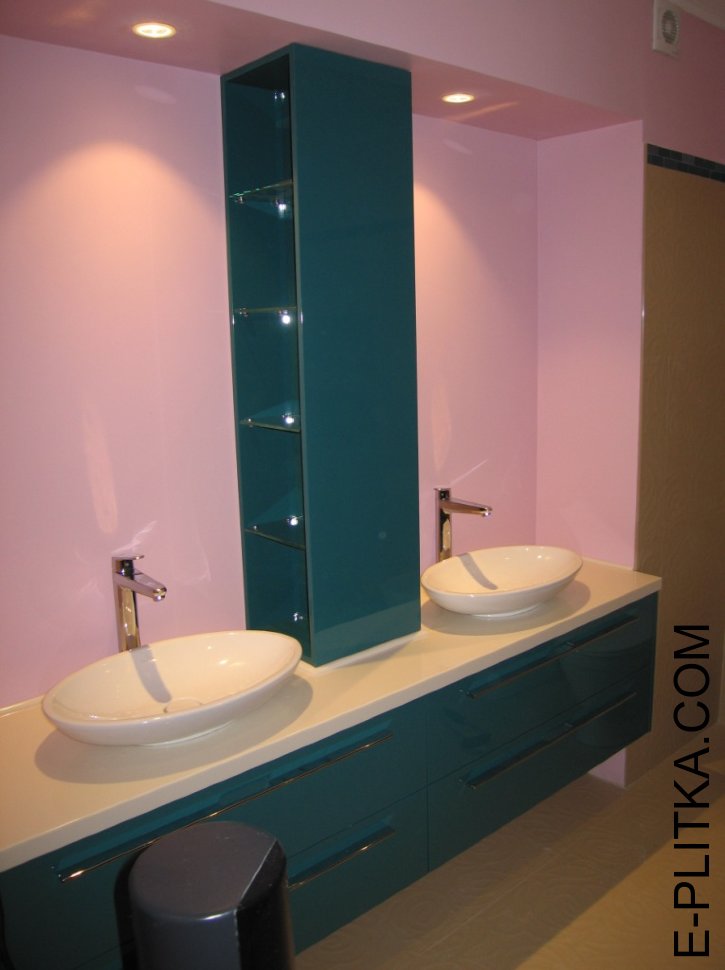 Нравится Сделать мебель для ванной комнаты с двумя раковинами - сделаем по Вашим размерам