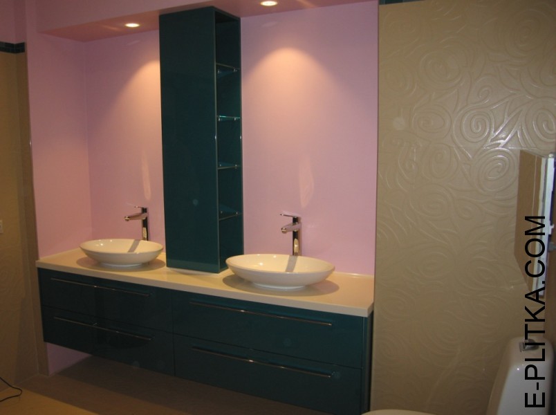 Зробити меблі для ванної кімнати з двома раковинами