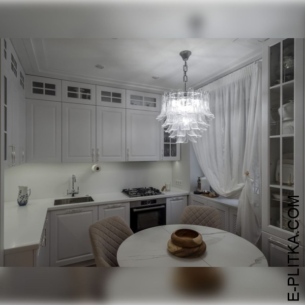 Изготавливаем кухни в Киеве под заказ любых размеров и по индивидуальному дизайн-проекту. Компактная мебель в кухню классического белого цвета со столешницей из акрила. ЗВОНИТЕ ☎️ (063) 641 35 65 ✔️ Лучшее качество!