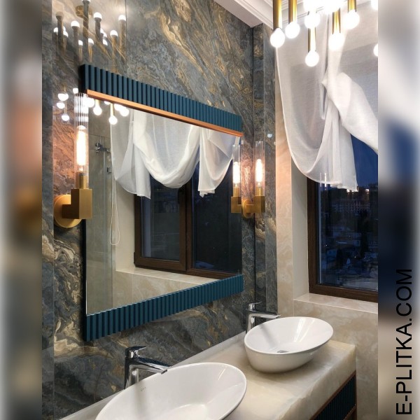 Рифленый набор мебели с опрой медного цвета