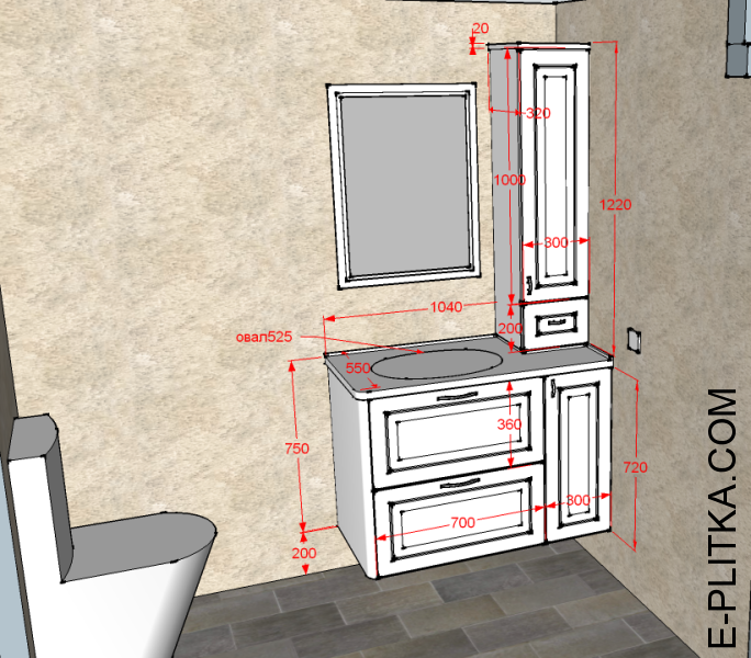Мебель со столешницей