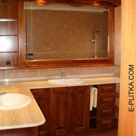 Угловая мебель для ванн венге