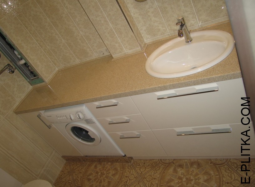 Меблі з пральною машиною