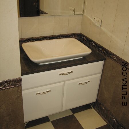 Мебель ванной комнаты столешница