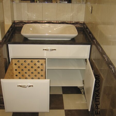 Мебель ванной комнаты столешница