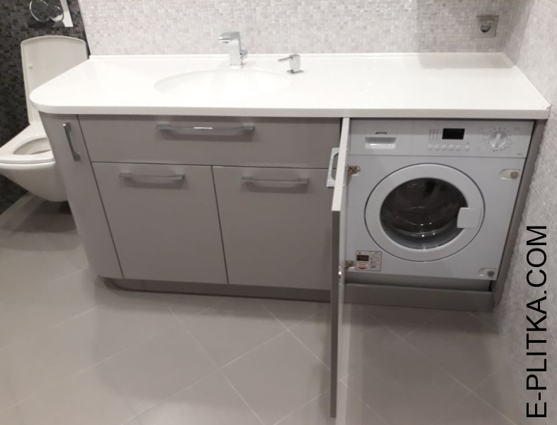 Меблі з вбудованою пральною машиною